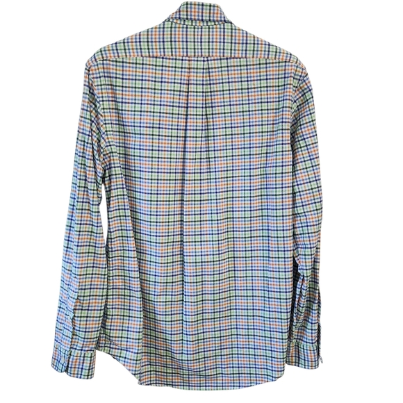 RALPH LAUREN multicolor plaid button-down shirt m - Picture 5 of 12